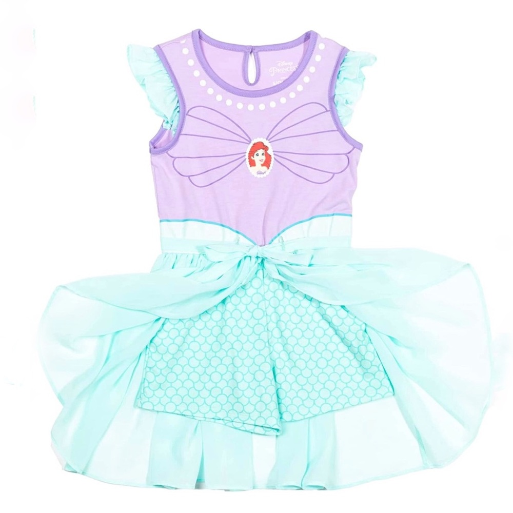 NWOT Disney Little Mermaid romper size 10/12